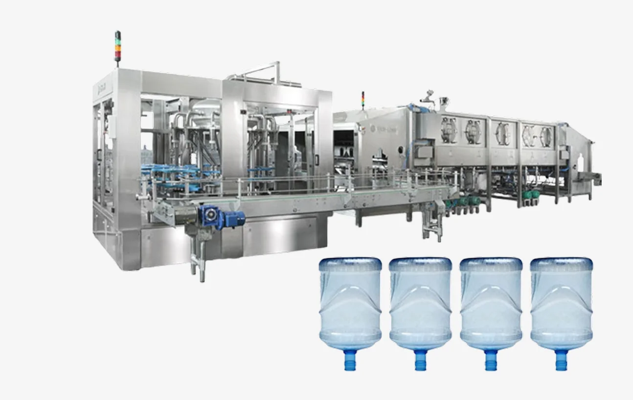 5 Gallon Water Filling Line — All Equipments layout