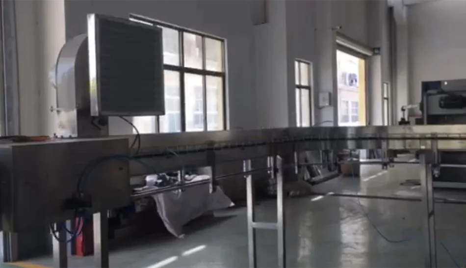 Air Conveyor detail — CGF series water filling line