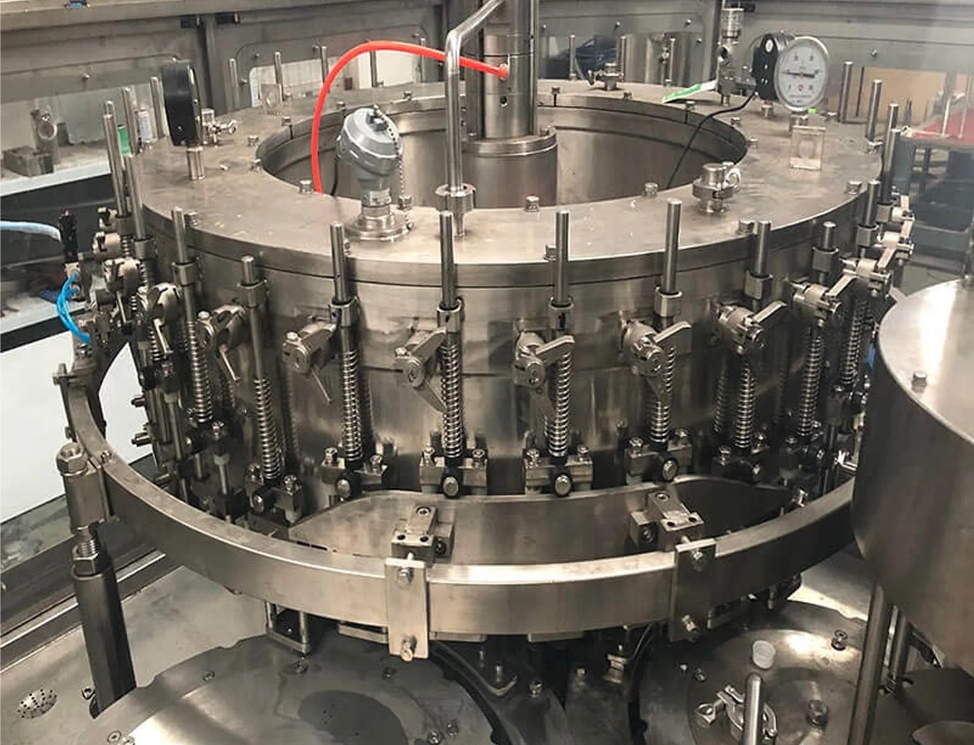 Carbonated Drink Filling Machine — Counter-Pressure Rinsing Filling Capping